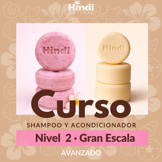 Curso Shampoo & Acondicionador Nivel 2 Gran Escala