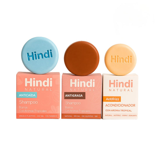 Rutina completa antigrasa y caída