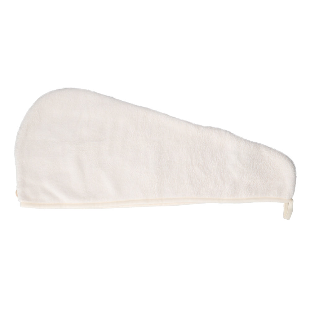 Turbante microfibra natural para el cabello